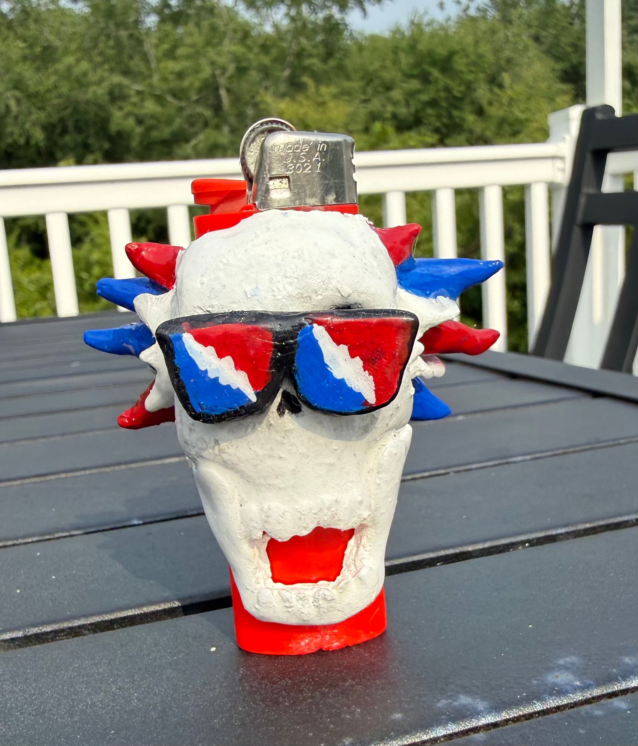 Grateful Dead Uncle Sam Lighter Case