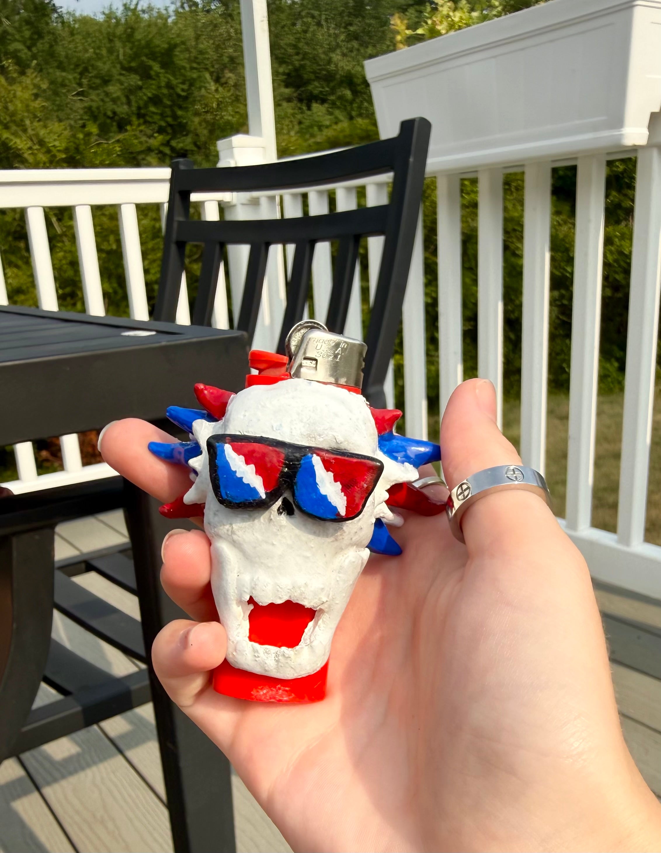 Grateful Dead Uncle Sam Lighter Case