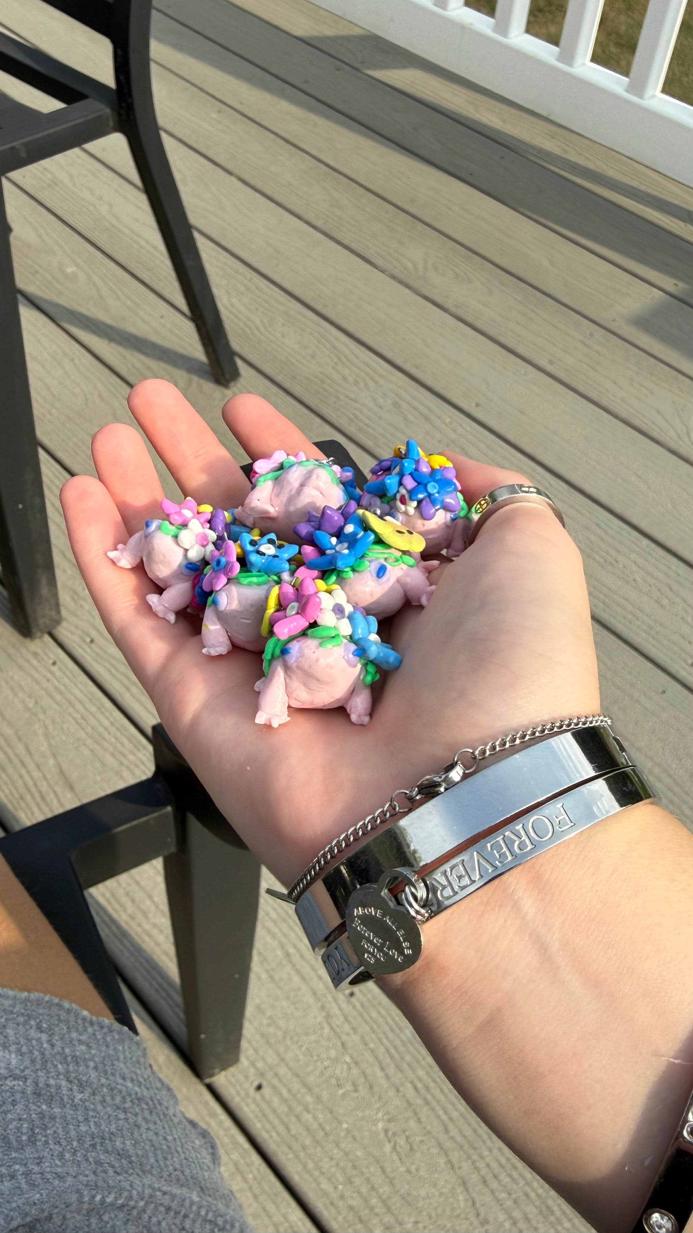 Flower Frogs